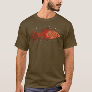 Black Molly Ornamental Fish Aquarium Gift T-Shirt