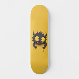 black monster skateboard