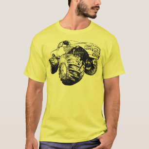 Black Monster Truck T-Shirt