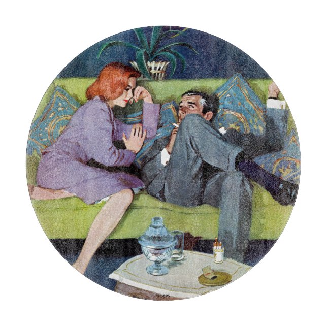 Black Monte's Last Raid Cutting Board (Front)