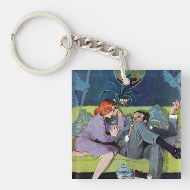 Black Monte's Last Raid Key Ring (Front)