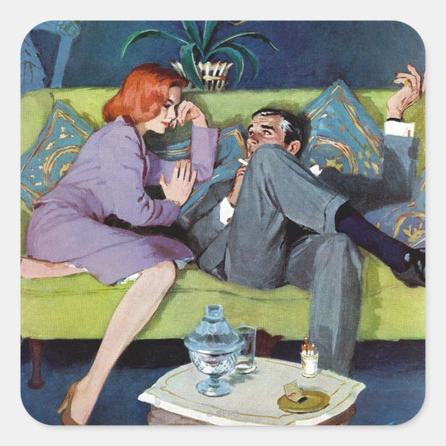 Black Monte's Last Raid Square Sticker (Front)