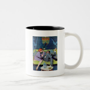Black Monte's Last Raid Two-Tone Coffee Mug