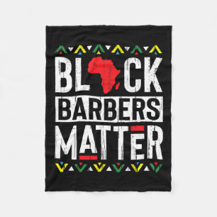 Black Month Barbers Problem History African Women Fleece Blanket