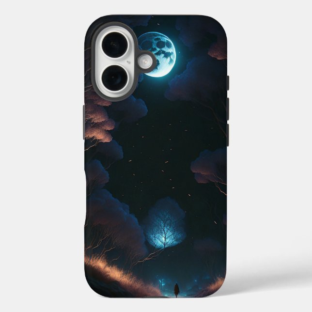 Black & moon light  Case-Mate iPhone case (Back)