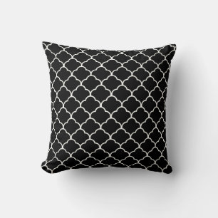 Black Moroccan Design @ Emporio Moffa Cushion