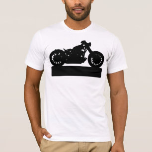 Black motorcycle T-Shirt