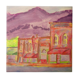 black mountain art tile