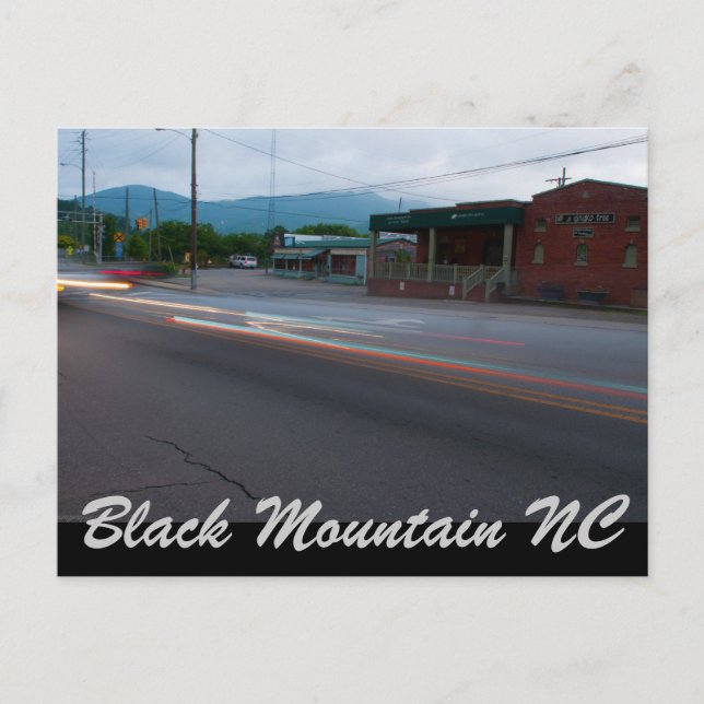 black mountain nc postcard (Front)