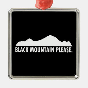 Black Mountain New Hampshire Please Metal Tree Decoration