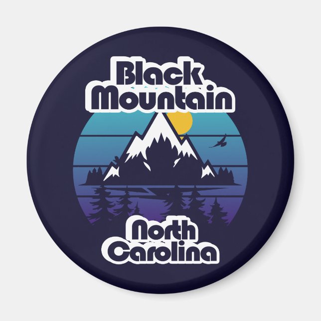 Black Mountain, North Carolina Magnet (Front)