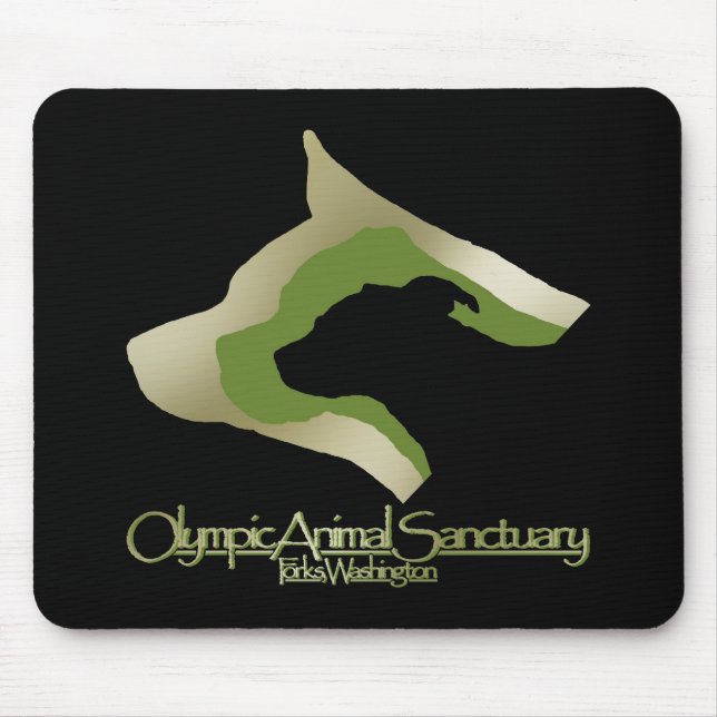 Black Mouse Mat (Front)