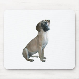 Black Mouth Cur #1 Mouse Mat