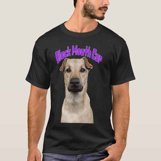 Black Mouth Cur T-Shirt (Front)