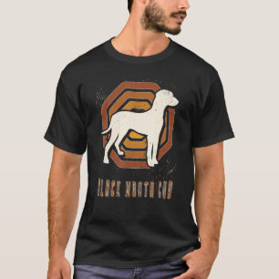 Black Mouth Cur Vintage Retro Classic Dog Love T-Shirt