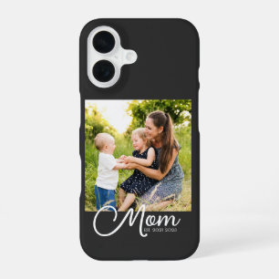 Black Mum Established Script Case-Mate iPhone Case