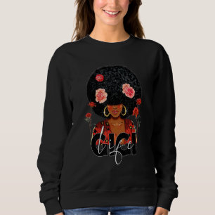 Black Mum Queen Afro Women Gigi Life Black Mothers Sweatshirt