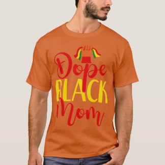 Black mum T-Shirt
