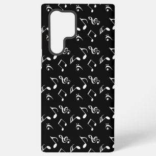 black music notes samsung galaxy case