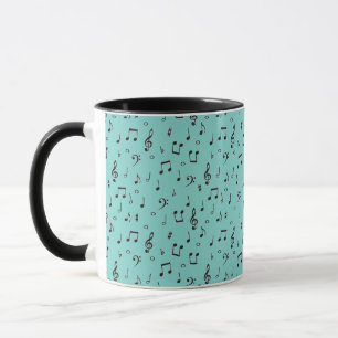 Black Musical Mug