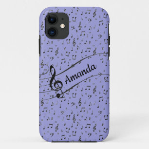 Black Musical personalised iPhone 11 Case