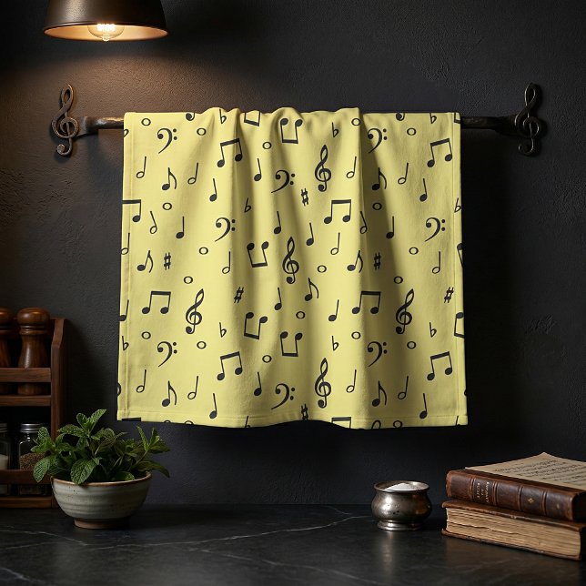 Black Musical  Tea Towel (Creator Uploaded)