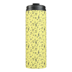 Black Musical Thermal Tumbler