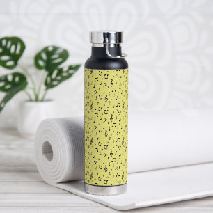 Black Musical Water Bottle