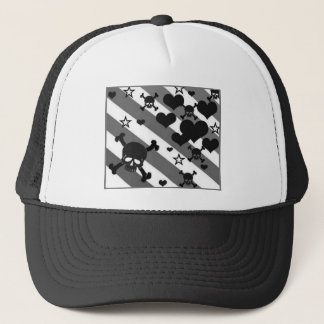 Black n Grey Trucker Hat