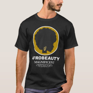Black Natural Hair For Black Women & Girls Afro H T-Shirt