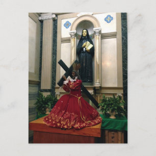 Black Nazarene, Greenwich Village Church, Postcard