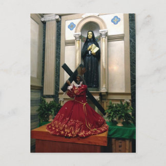 Black Nazarene, Greenwich Village Church, Postcard
