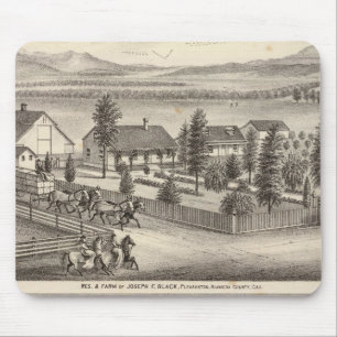 Black, Neal residences, properties Mouse Mat