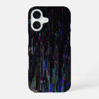 Black Neon Digital Glitch