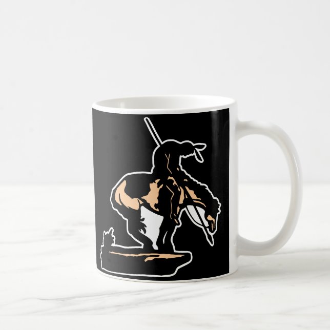 Black New End Of Trail Coffee Mug (Right)