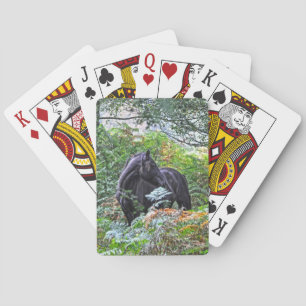 Black New Forest Pony & Forest U.K. Playing Cards