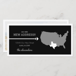 Black New State, New Address! Texas Moving
