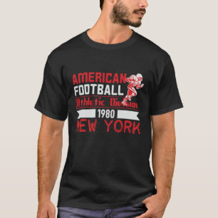 Black New York American Football Shirt