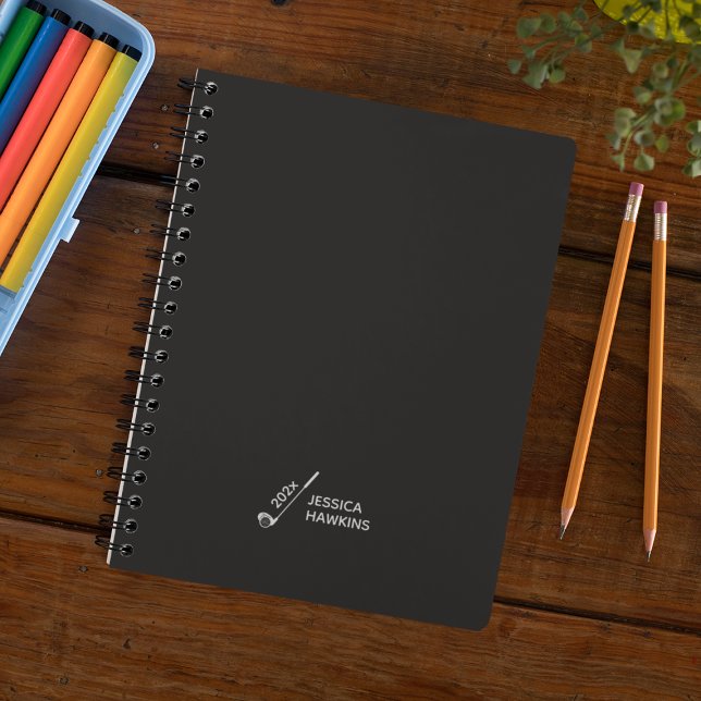 Black Noir Golf Club Personal Weekly Planner (Creator Uploaded)
