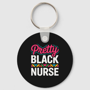 Black Nurse Melanin Woman Black History Month Nurs Key Ring