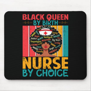Black Nurse Sophisticated And Gorgeous Melanin His Mouse Mat