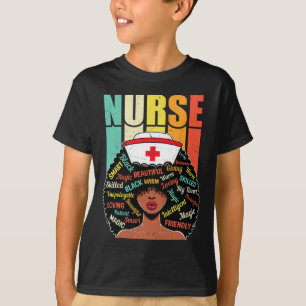 Black Nurse Sophisticated And Gorgeous Melanin His T-Shirt