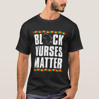 Black Nurse Worth Equality Gift For African Americ T-Shirt