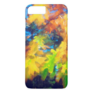 Black Oak Leaves blowing in the Wind iPhone 8 Plus/7 Plus Case