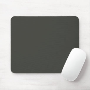Black Olive Solid Colour Mouse Mat