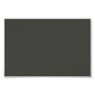 Black olive (solid colour) photo print