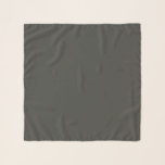 Black olive (solid colour)  scarf<br><div class="desc">Black olive (solid colour)</div>