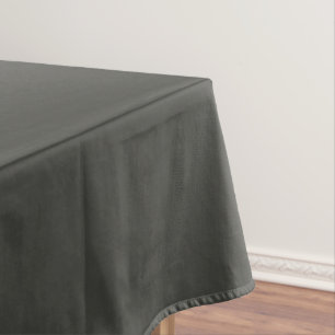 Black olive (solid colour) tablecloth
