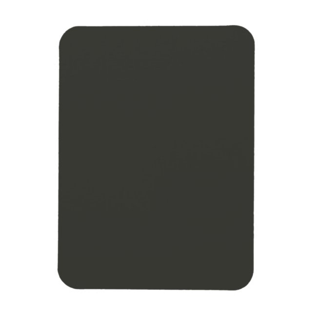 Black Olive Top Solid Colour Magnet (Vertical)