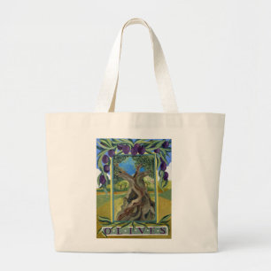 Black olives 2014 large tote bag
